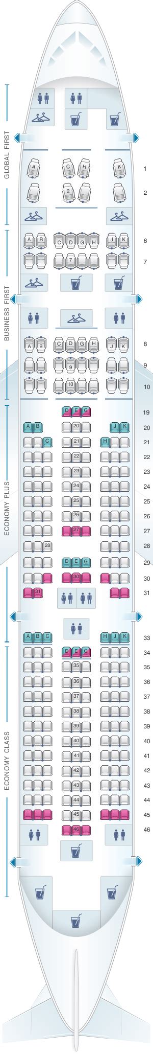 united 777 200 seat map